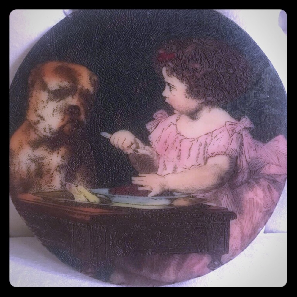 Hand painted genuine Artini Engraving